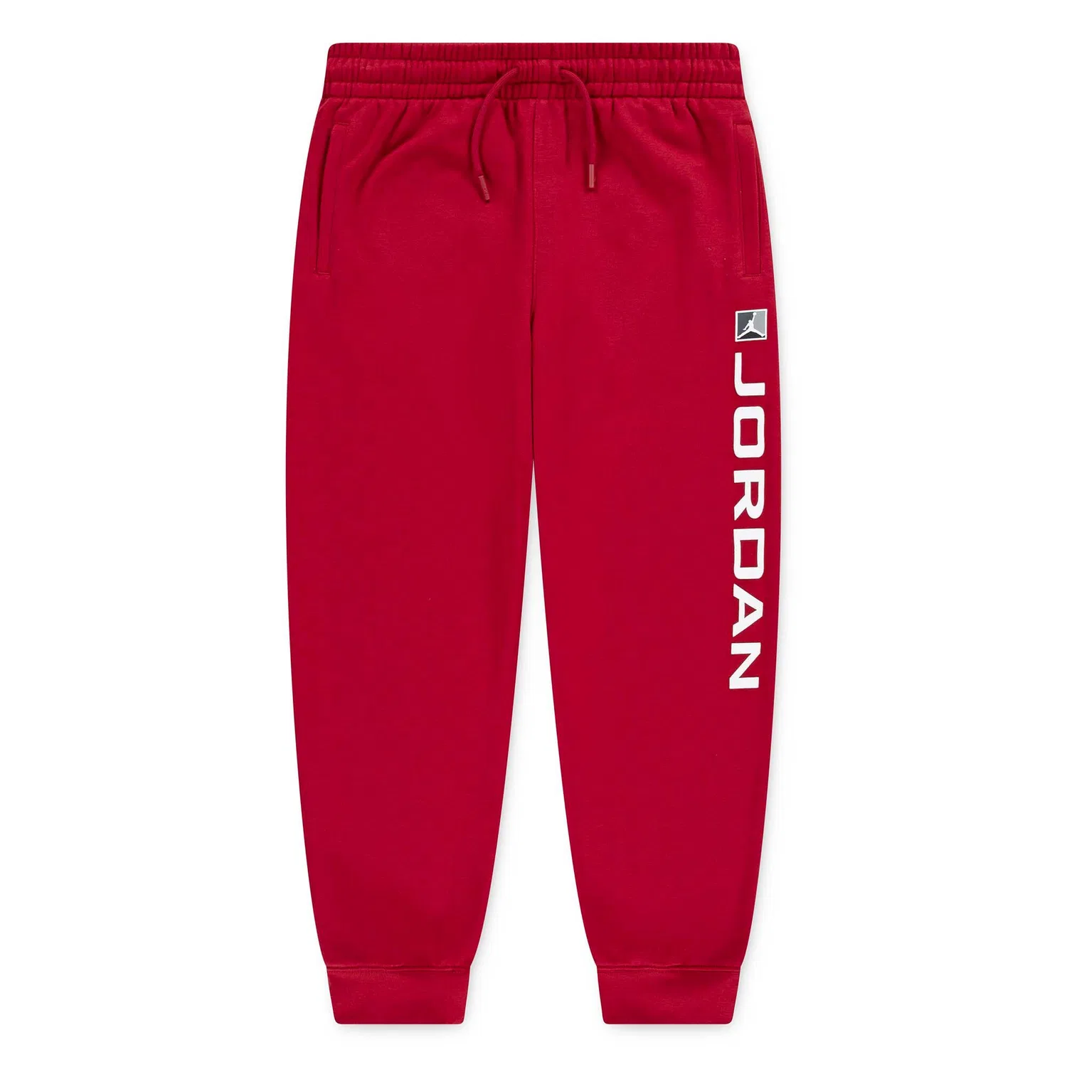 Детские хлопковые штаны Jordan Jdb Mj Ess Ft Baseline Pant, Rot
