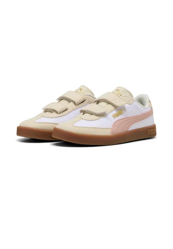 Кроссовки с текстильным верхом Club ii era Puma, Mottled Beige, бежевый — фото 2