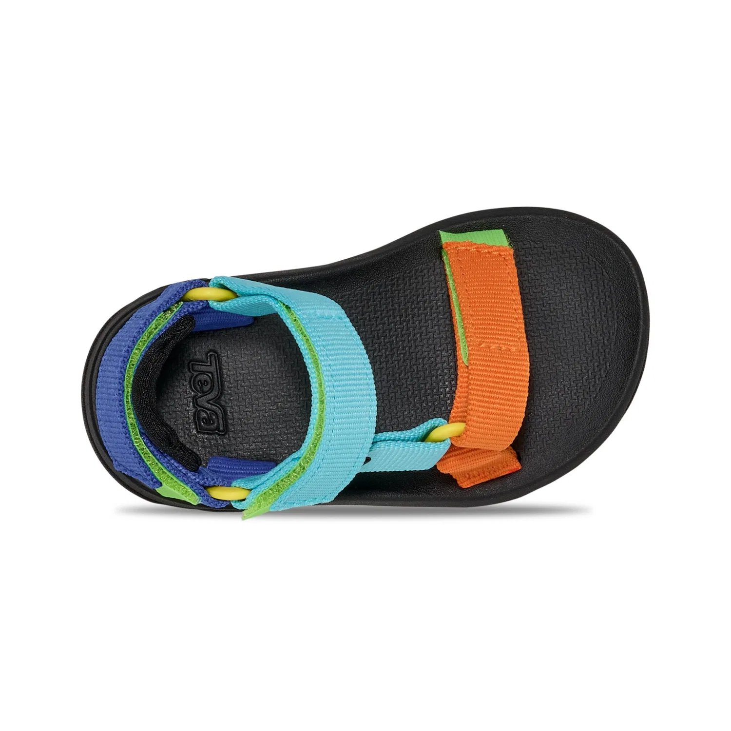 Детские спортивные сандалии с быстросохнущим верхом Hurricane XLT Jr Teva, Neon Multi — фото 3