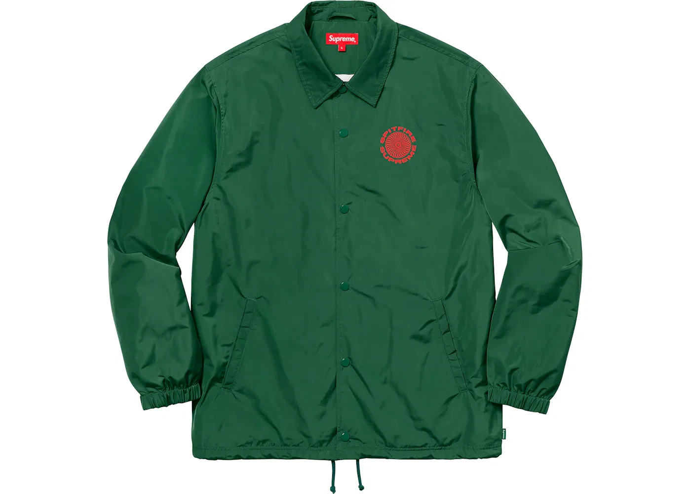 Мужская куртка с принтом Spitfire Coaches Supreme, Dark Green