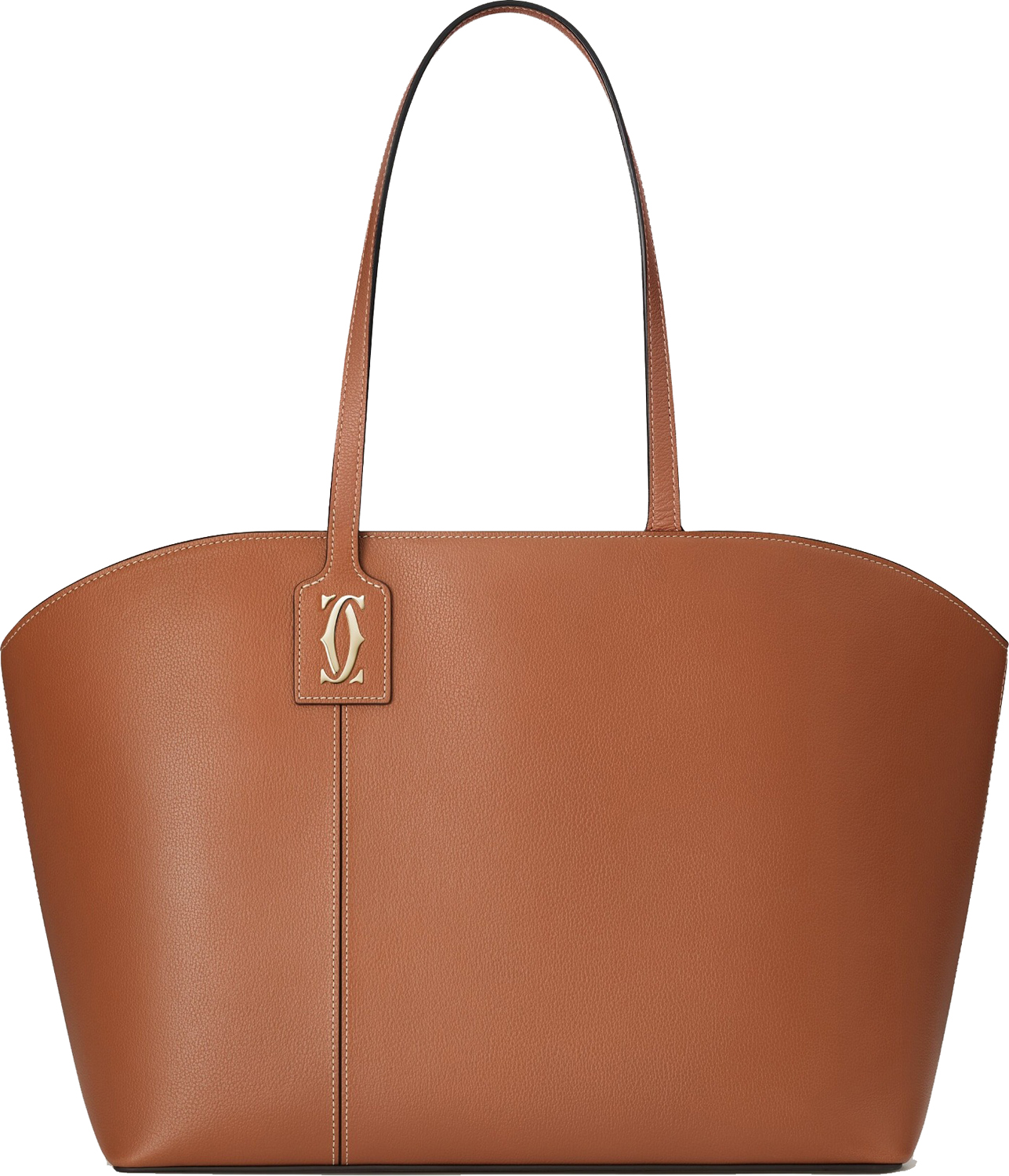 

Сумка Cartier C de Cartier, карамельный, Оранжевый, Сумка Cartier C de Cartier, карамельный