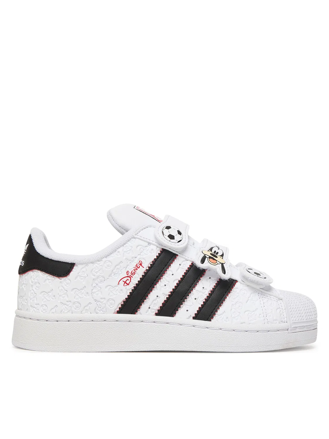 Кроссовки для мальчика Disney Superstar Ii Comfort Closure Adidas, белый