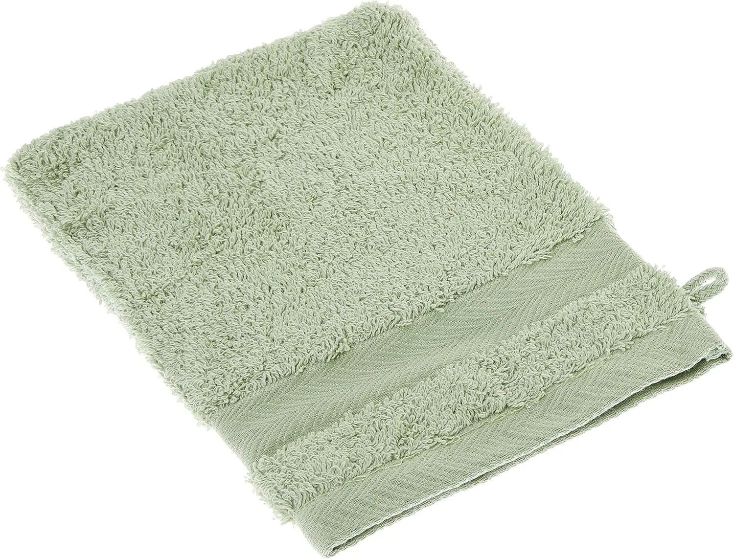 Мочалка LASAHOME Royal Crescent, 1 шт, 16x21 см, Seladongrün Green
