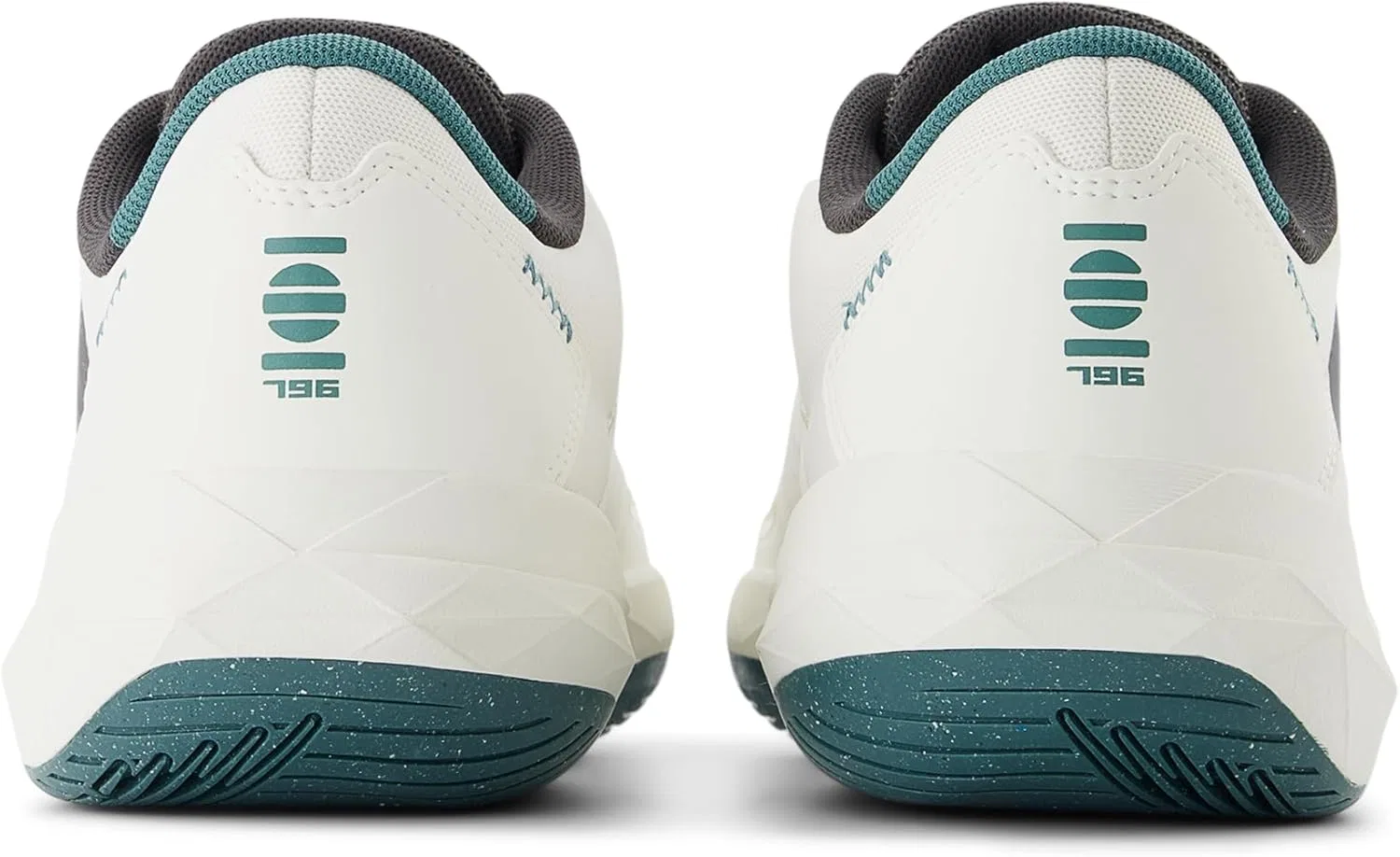 Кроссовки для тенниса FuelCell New Balance, Sea Salt/New Spruce/Black Cement — фото 4
