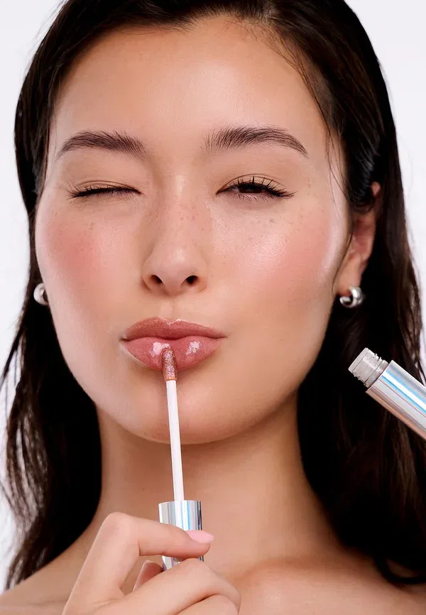Лип-тонер для губ Gel, Blading lip topper, Wonderskin, gold glitter 4 мл — фото 4