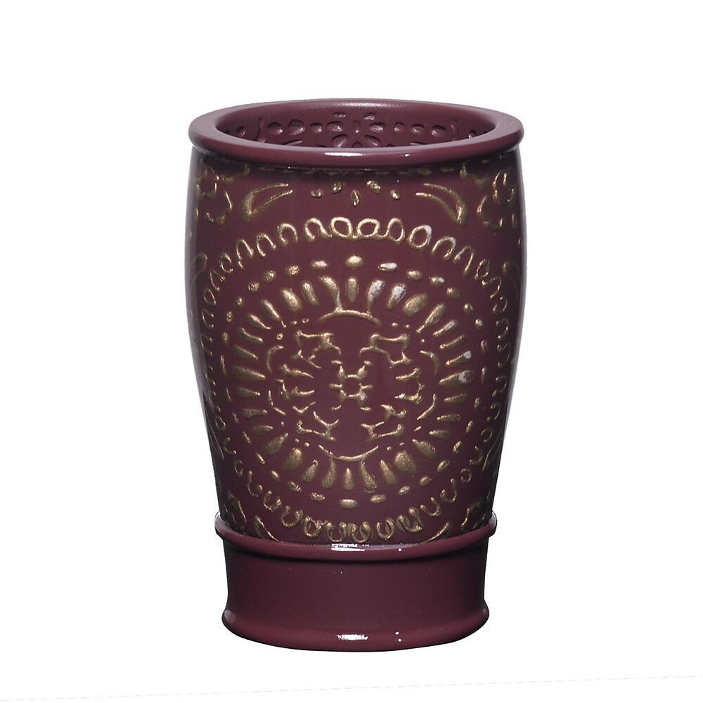 

Популярный стакан для ванны «Каскад» Popular Bath, цвет Burgundy