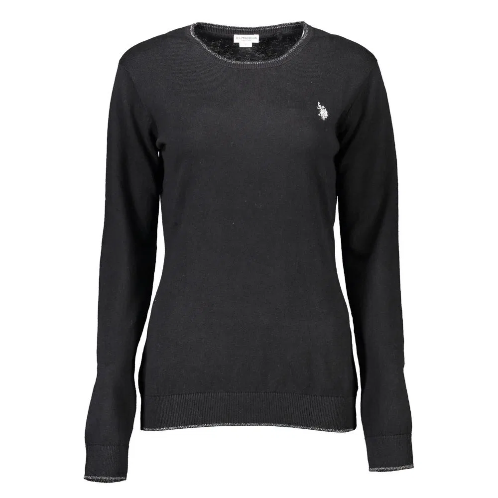 Женский свитшот с длинным рукавом U.S. Polo Assn., Black