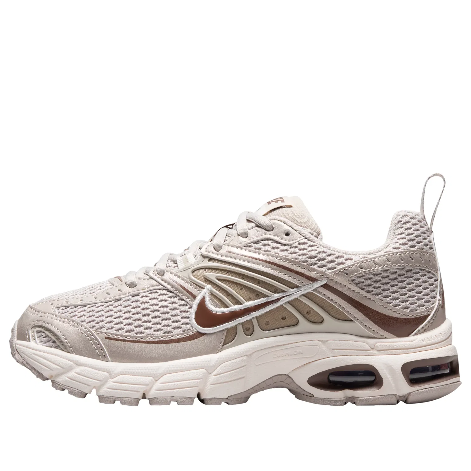 Детские кроссовки с сетчатым верхом Air Max Moto 2K 'Cream Fauna Brown' Nike, Cream Ii/Sail/Fauna Brown