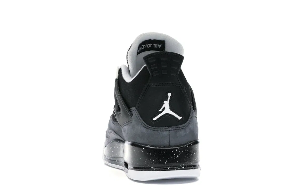 Детские кроссовки Lifestyle Jordan 4 Retro Jordan, Black/White-Cool Grey-Pure Platinum — фото 4