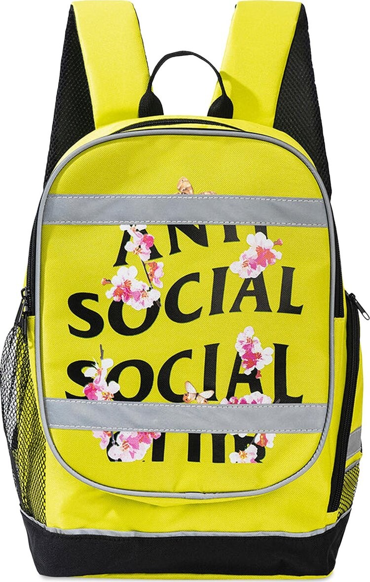 

Рюкзак Anti Social Social Club Kkoch 3M High Vis Backpack Neon Yellow, желтый