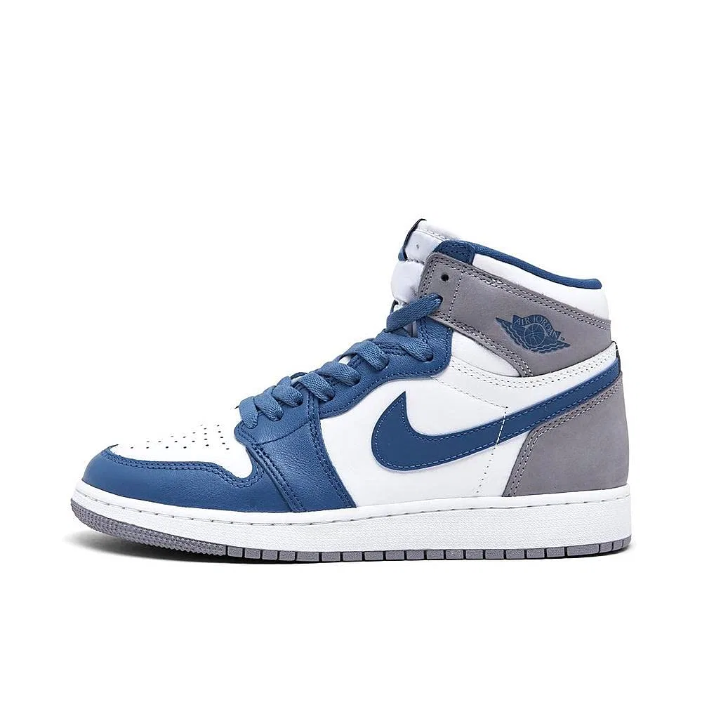 Мужская футболка с длинным рукавом NIKE, True Blue White Concrete Grey