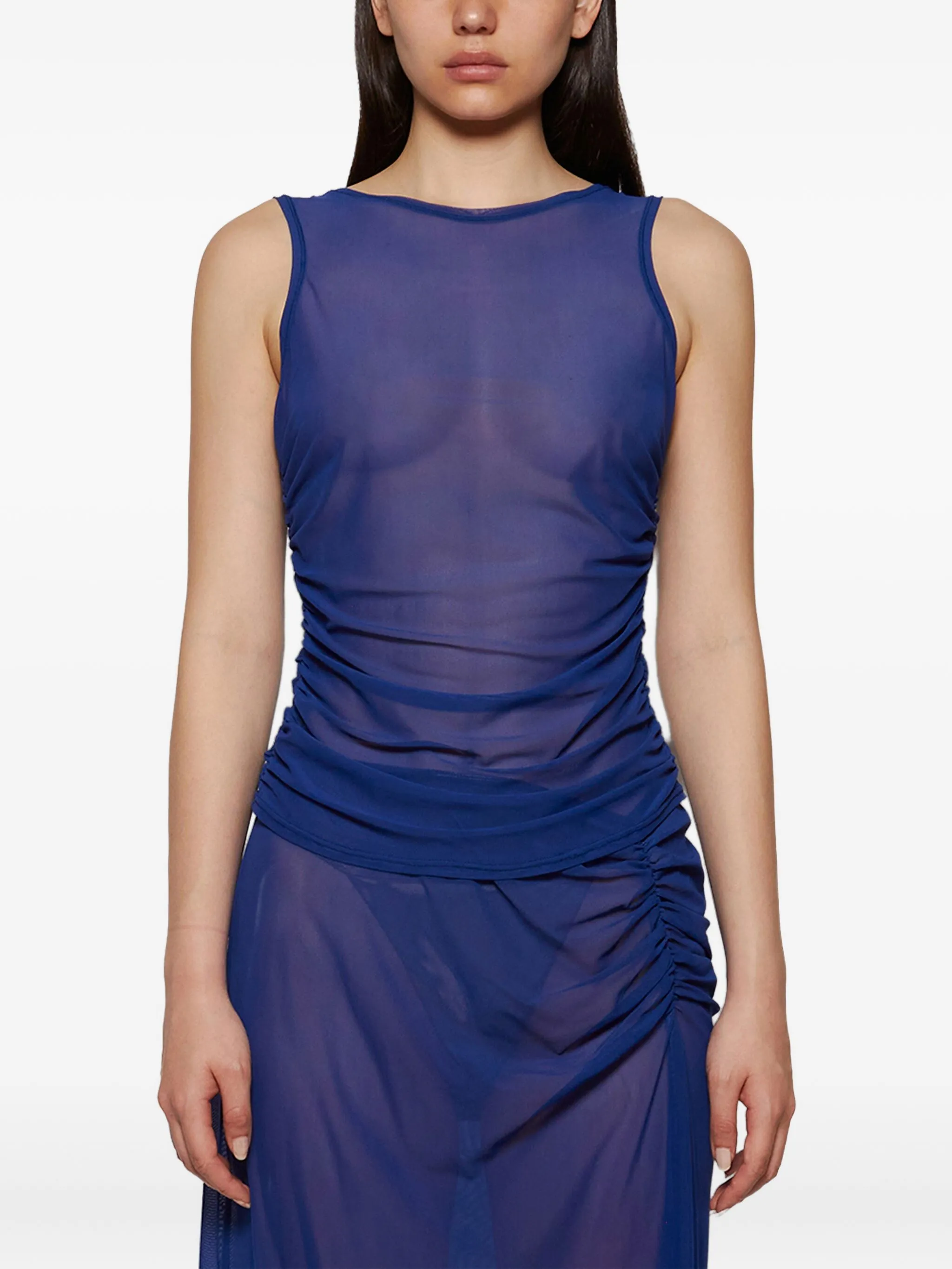 

Топ Claudia без рукавов Bond-Eye, синий