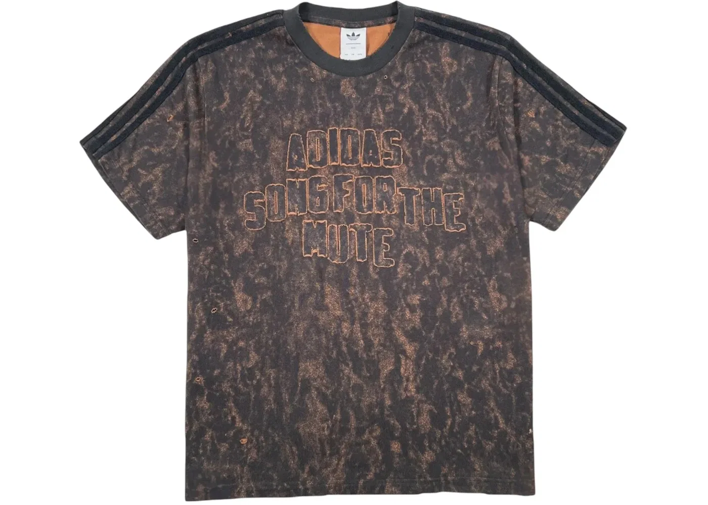 Мужская футболка с длинным рукавом Adidas x Song for the Mute ADI006 SS T-shirt, Black/Wild Brown