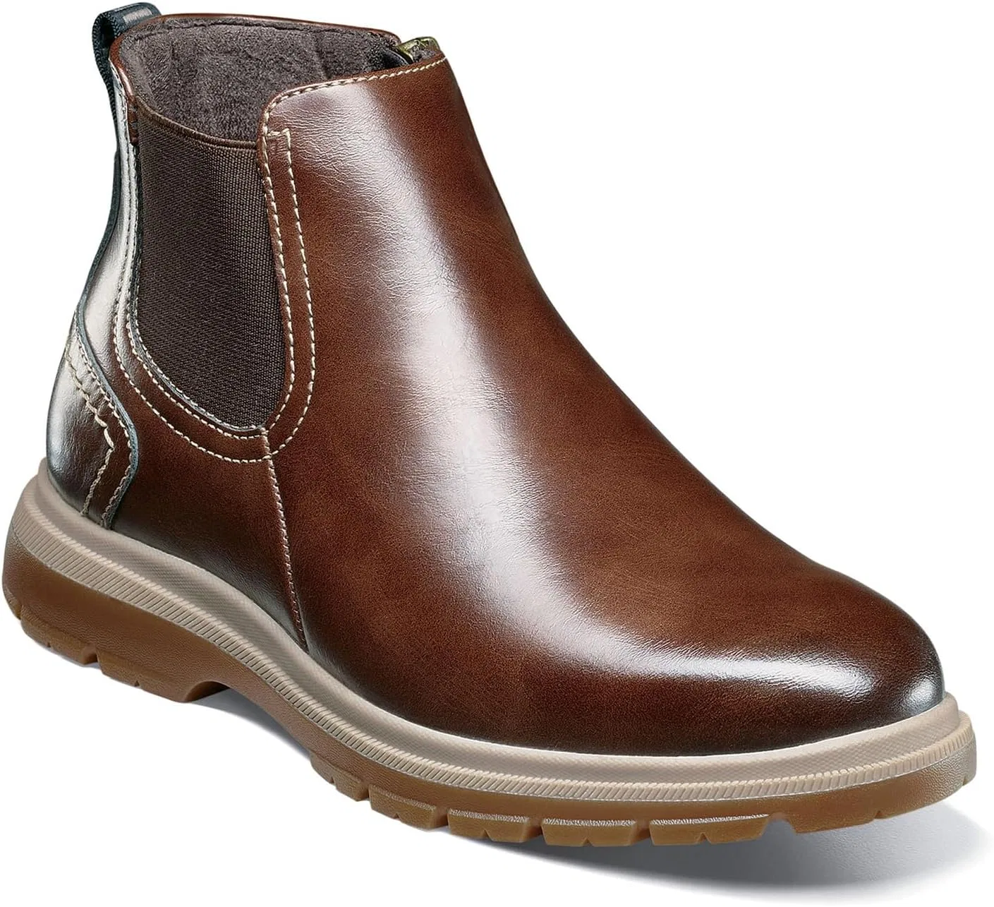 Детские ботинки с горе-застежкой Lookout JR Florsheim, Chestnut