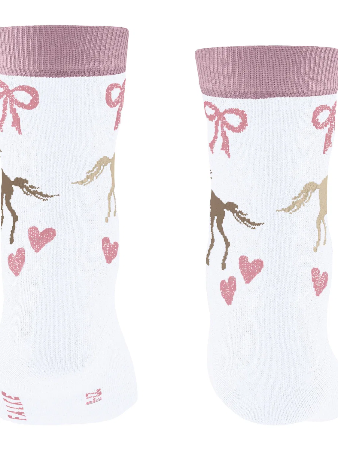 Носки Falke Western Horses белого цвета — фото 4
