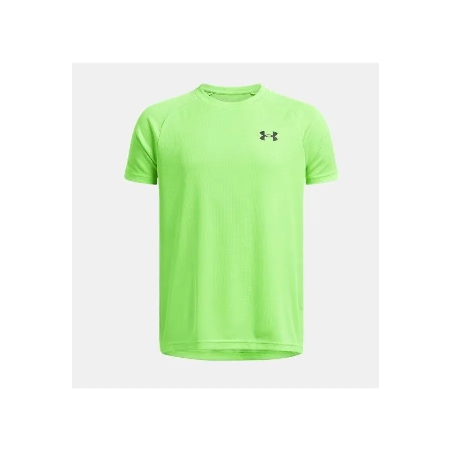 Детская футболка с текстурой Ua Tech Textured Ss Under Armour, Неоновый зеленый