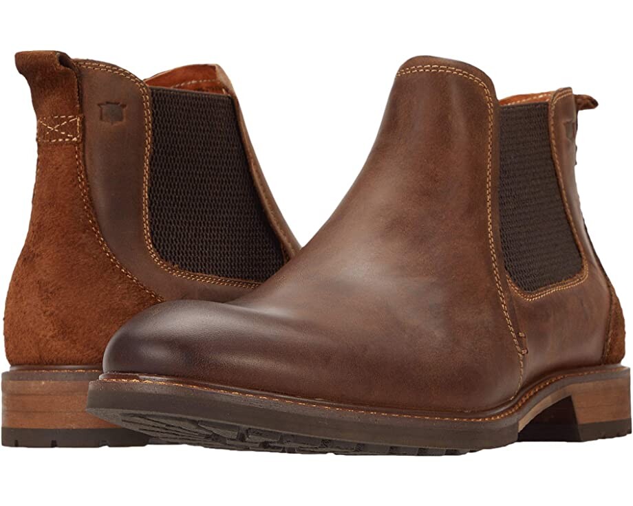 

Ботинки Lodge Plain Toe Gore Boot Florsheim, коричневый