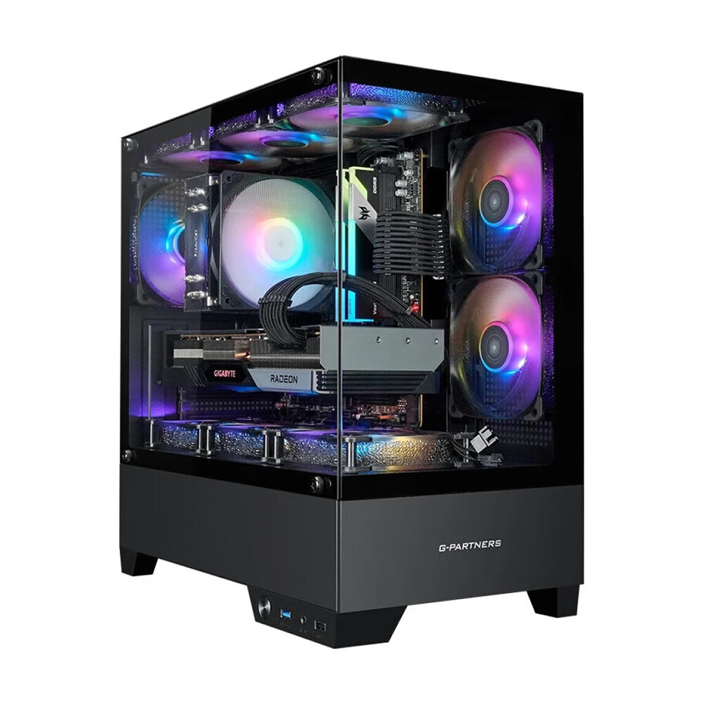 

Системный блок AMD, 16 ГБ/1 ТБ, R5 9600X, RX 6750 GRE, G-PARTNERS, чёрный