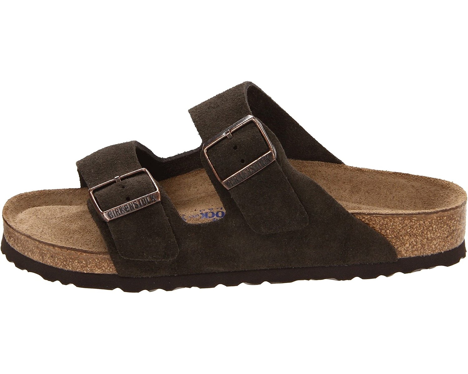 

Сандалии Arizona Soft Footbed - Suede (Unisex) Birkenstock, замша