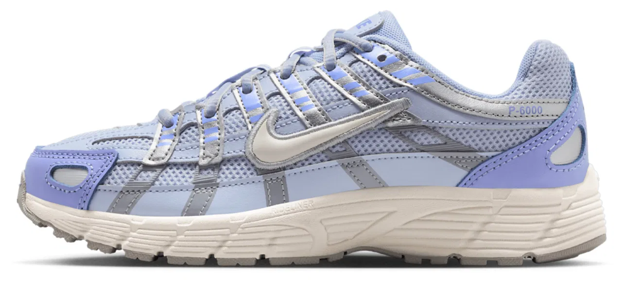 Кроссовки для мальчиков P-6000 Nike, цвет Ghost/Sail/Light Thistle — фото 2