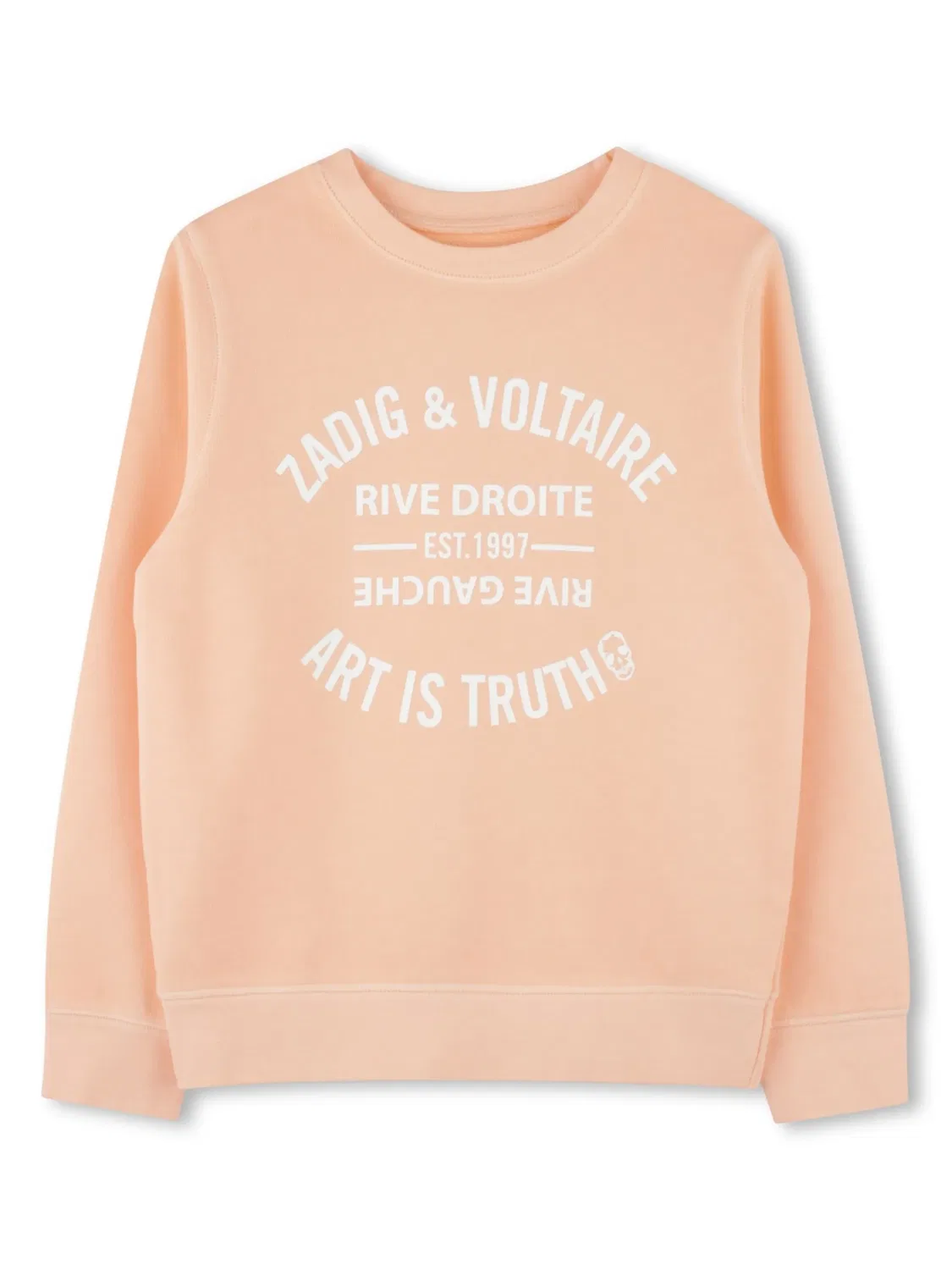 Свитшот с логотипом Zadig&Voltaire, розовый