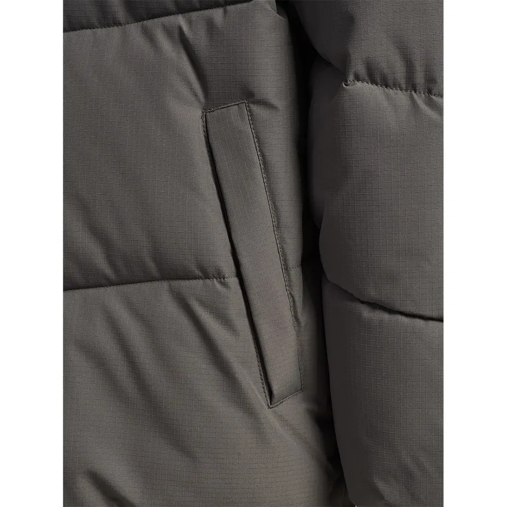 Детская куртка-пуховик для девочек Hummel, Grey — фото 4
