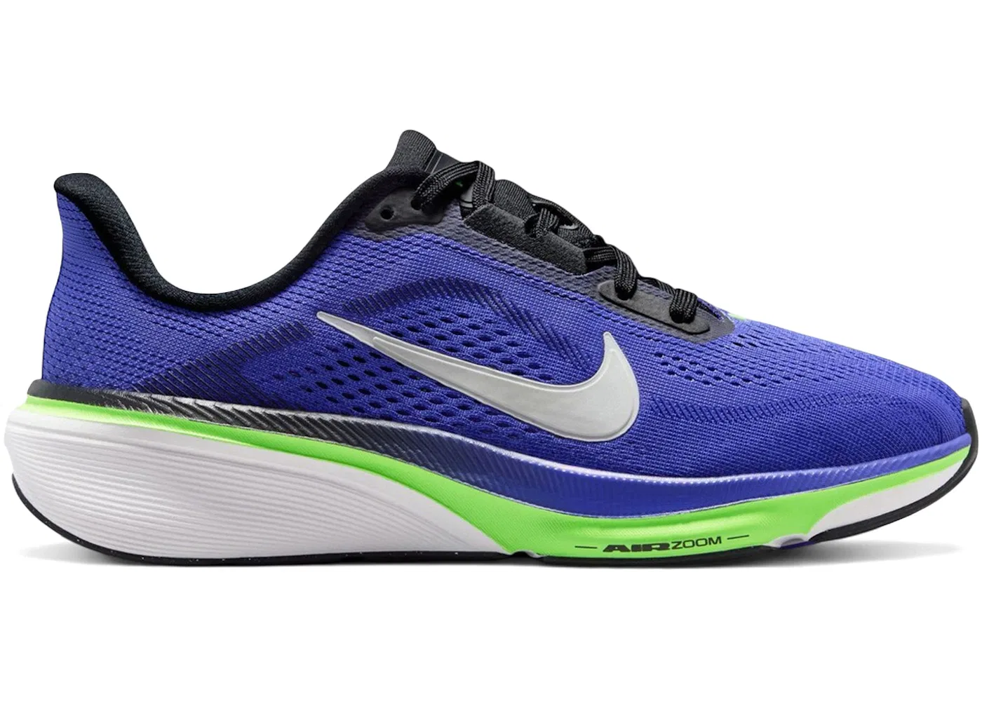 Детские кроссовки для бега Nike Air Zoom Pegasus 42 Nike, Sapphire/Black/Lapis/Lime Blast