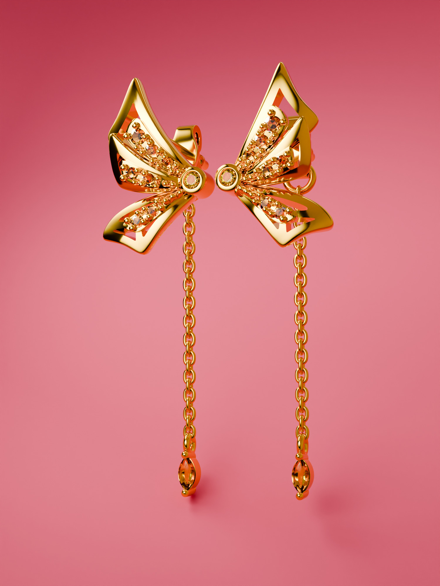 

Серьги Winx Club X Gadget4entertainment Musa Enchantix, позолоченное серебро