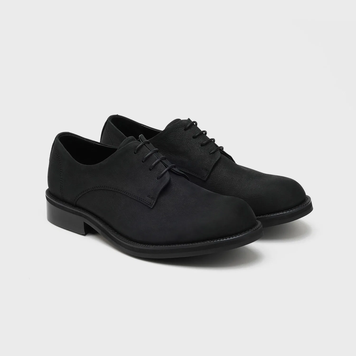 Мужские дерби Firenze.A Contemporary Wrinkle 1600 Natural Black
