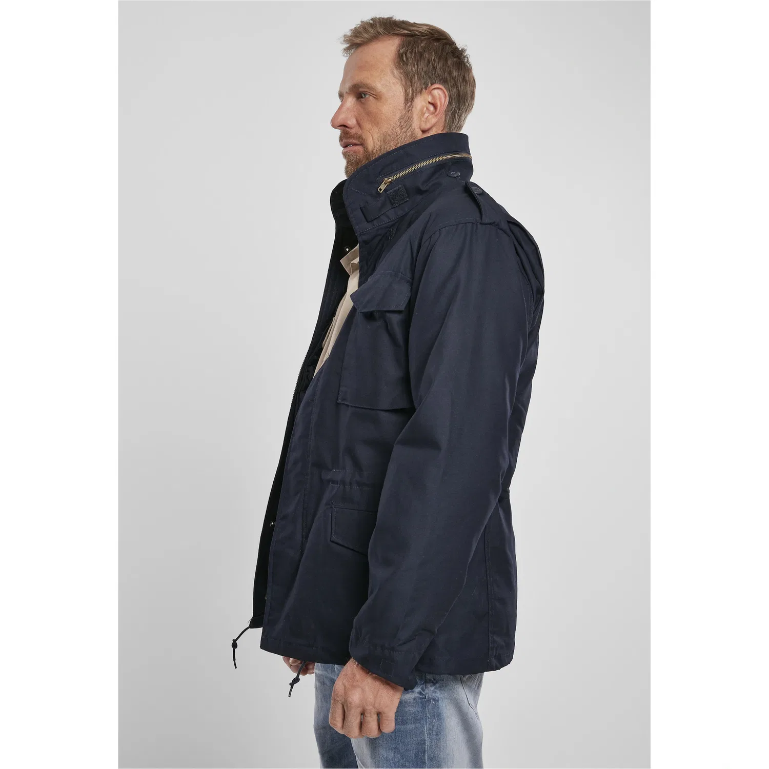 Мужская всепогодная куртка M-65 Field Jacket Brandit, Navy — фото 3