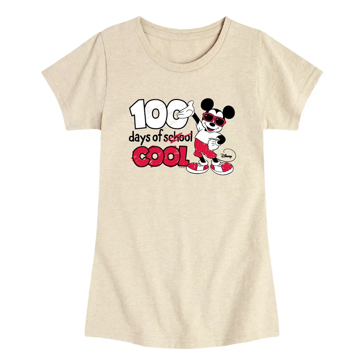 Детское футболка с принтом 100 Days of Cool Mickey Disney, Birch