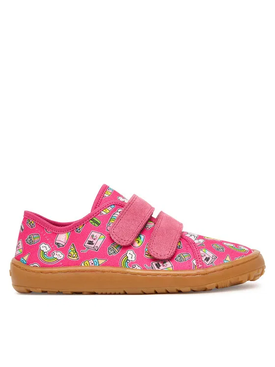 Шлепанцы Barefoot Canvas Froddo, розовый