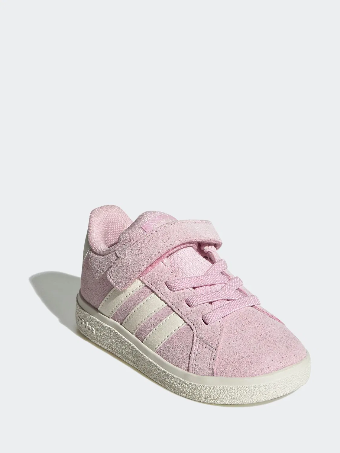Кроссовки детские adidas Grand Court 2.0, розовый/белый — фото 3