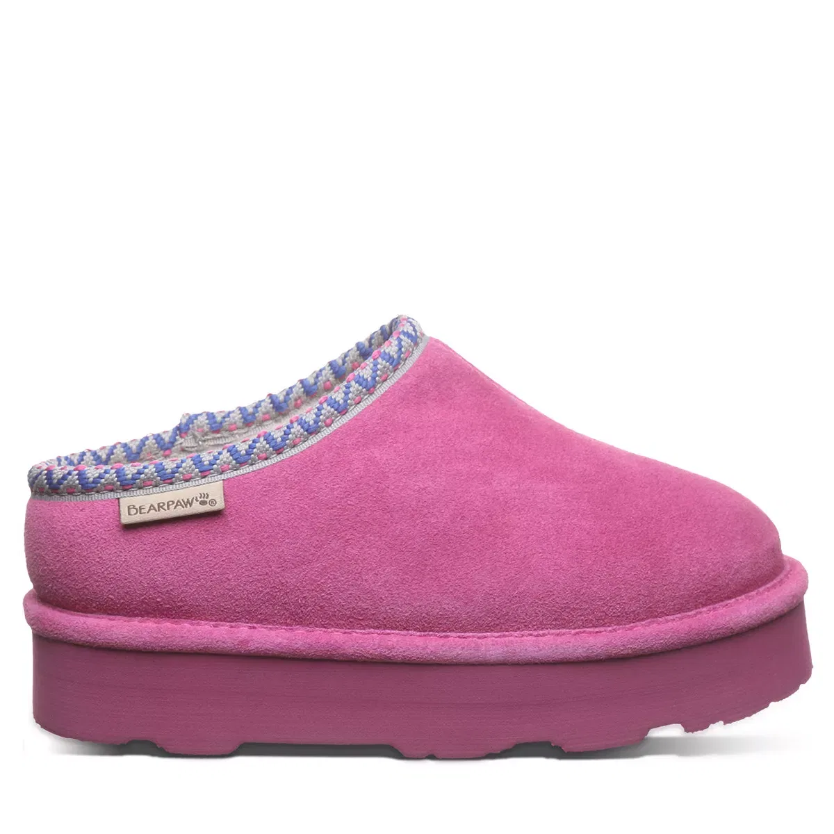 Детские тапочки-сапожки с начесом Martis Bearpaw, Orchid