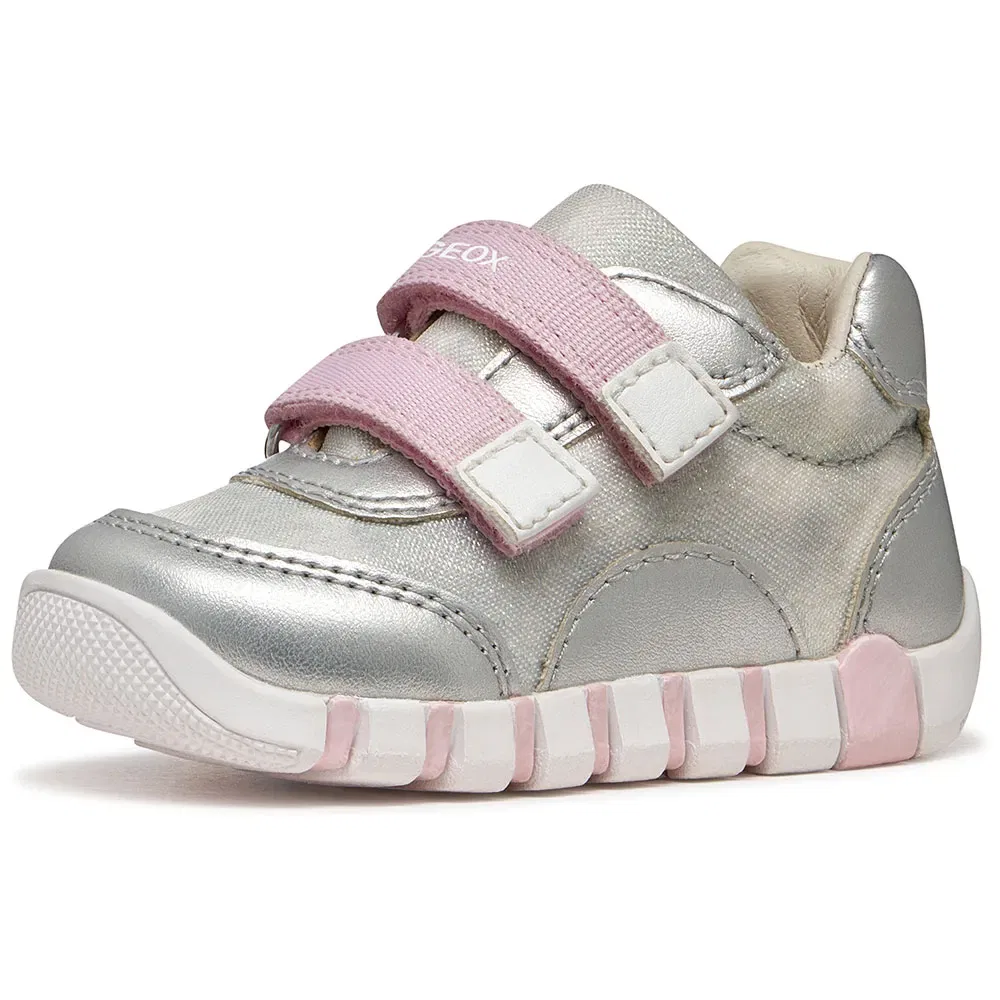 Кроссовки slip-on Geox Iupidoo, серебро — фото 2