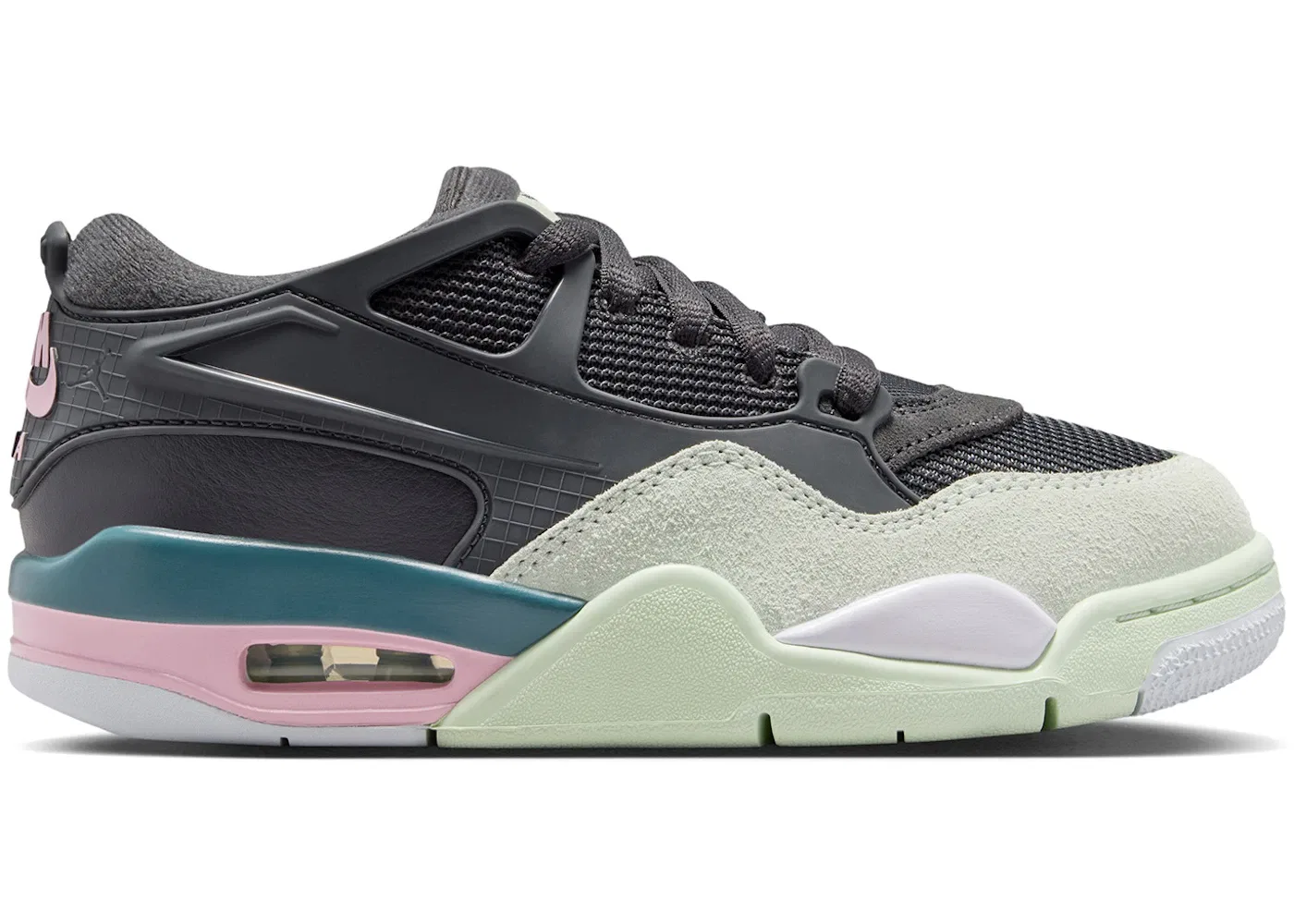 Детские кроссовки Lifestyle Jordan 4 RM Easter (2026) (GS) Jordan, Anthracite/Barely Green/Jade Aura/Iced Carmine