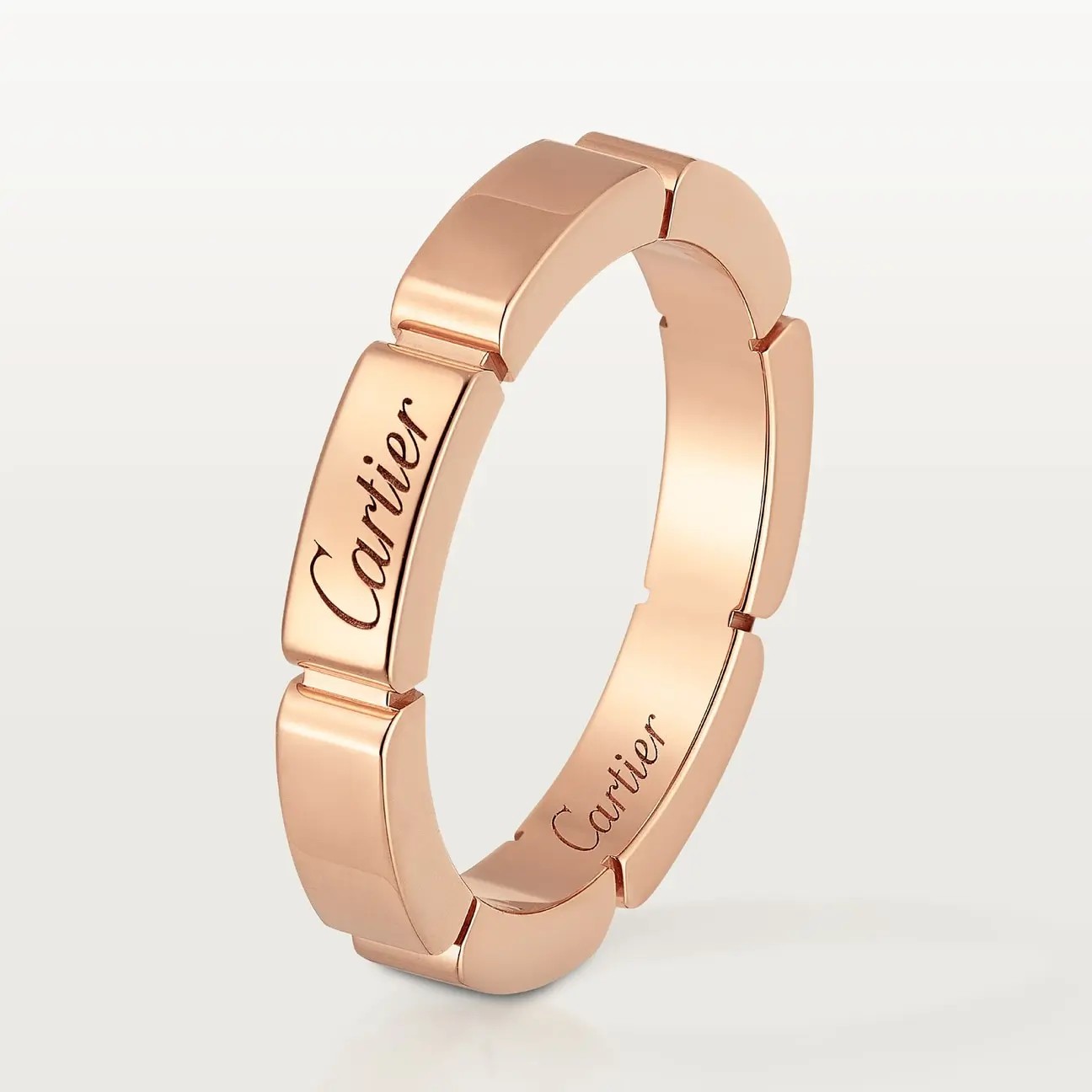 

Кольцо Cartier Maillon Panthere Wedding, розовое золото
