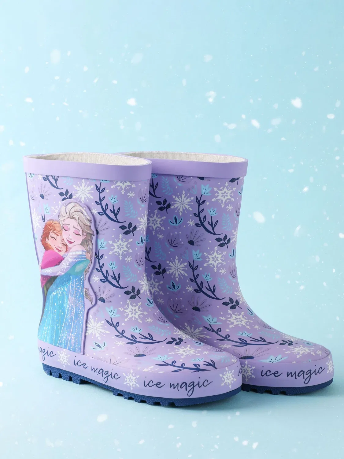 Сапоги резиновые Disney Frozen Vanilla Underground, фиолетовый