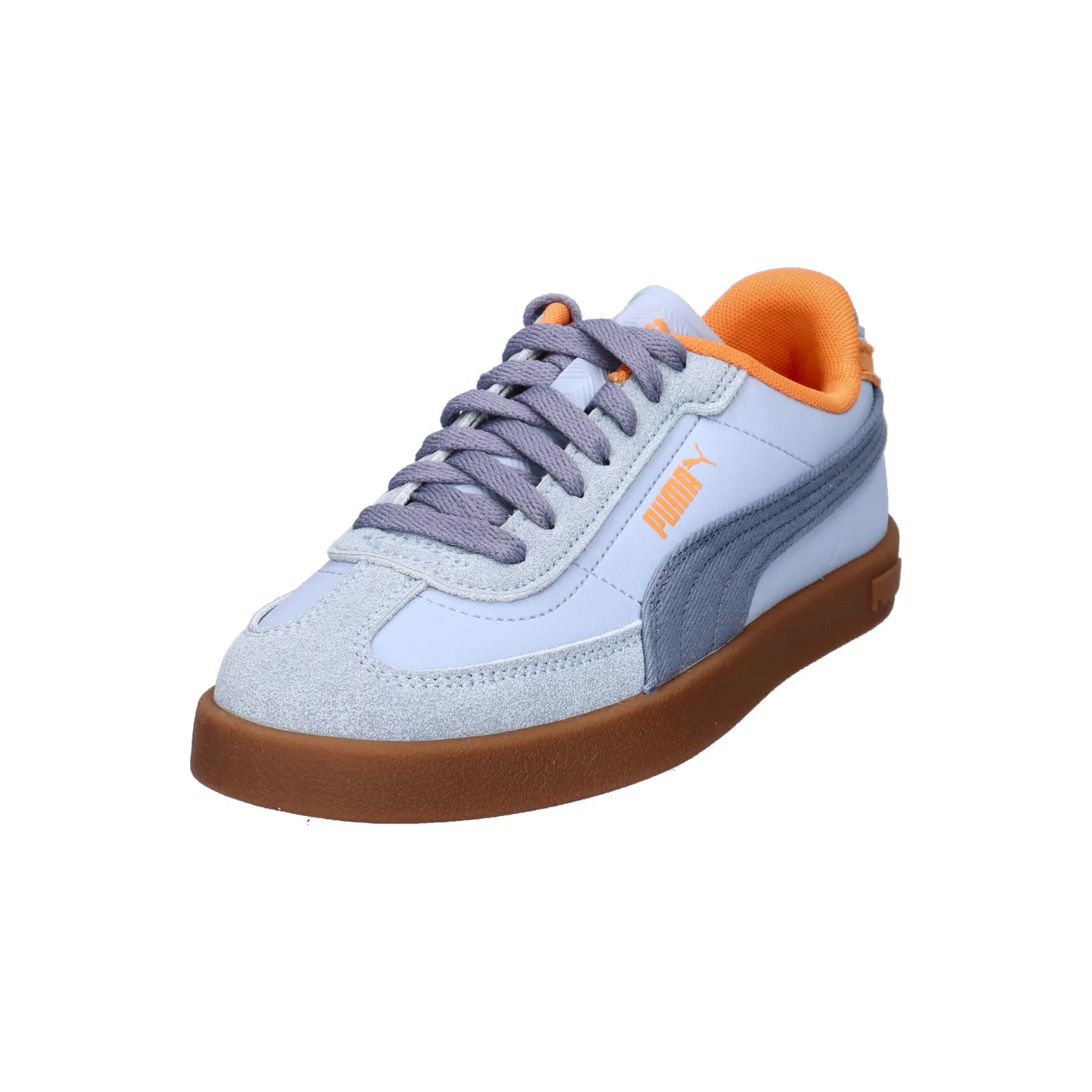Детские кроссовки с футбольным дизайном Club II Era Summer Jr Puma, Weiss Konigsblau — фото 4