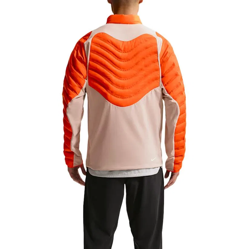 Мужская куртка Nike Therma-FIT Lava Loft, Safety Orange/Cream II/Peak White — фото 4