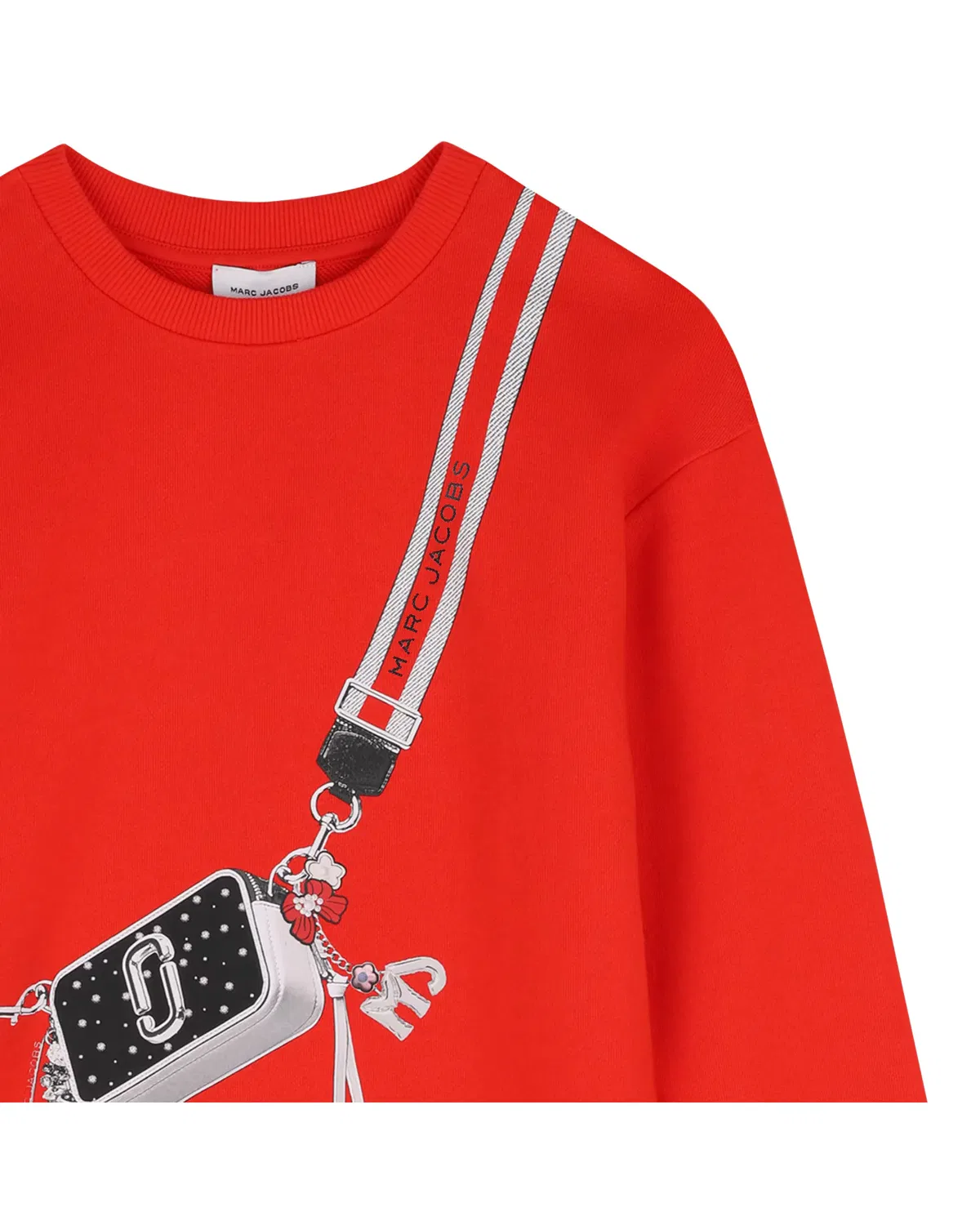 Детское платье для девочек с длинным рукавом Marc Jacobs, Rojo — фото 2