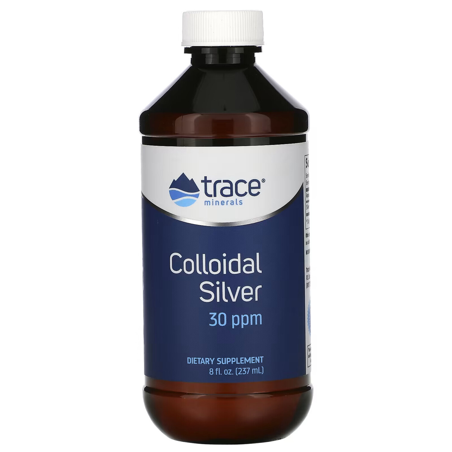 

Trace Minerals Коллоидное серебро, 30 ч/млн, 237 мл