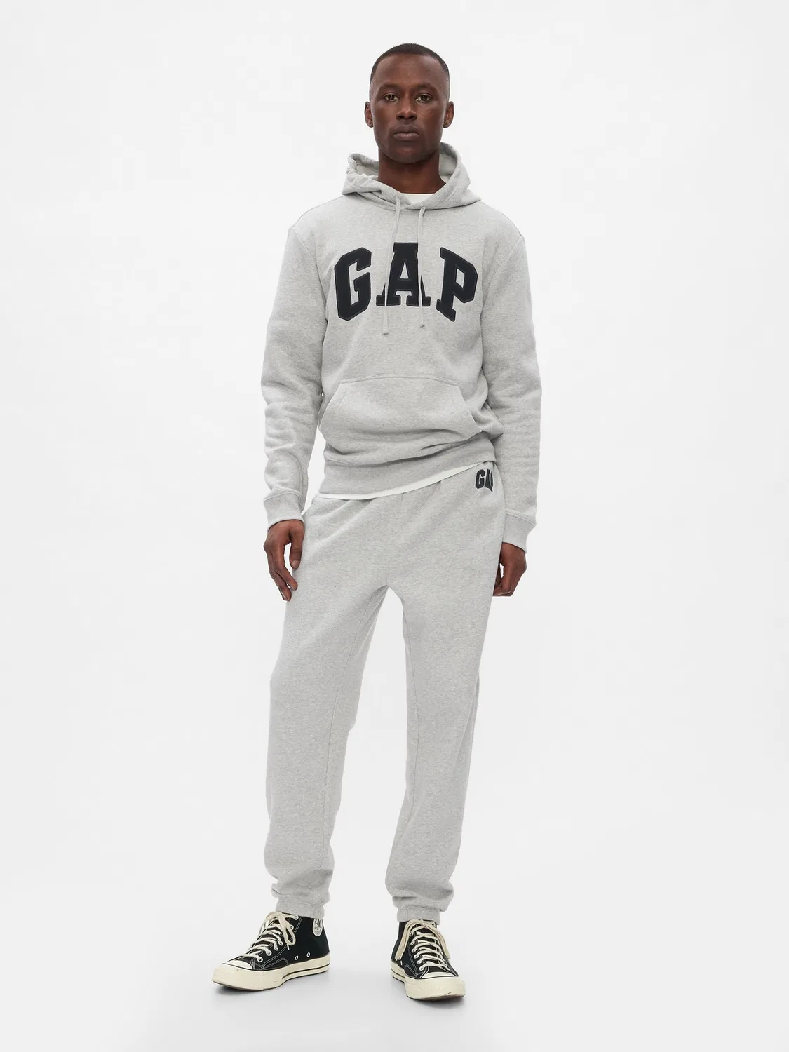 Джоггеры из флиса, Light Grey Gap