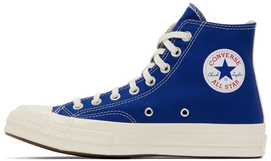 Синие кроссовки Converse Edition Half Heart Chuck 70 Comme des Garçons Play — фото 3