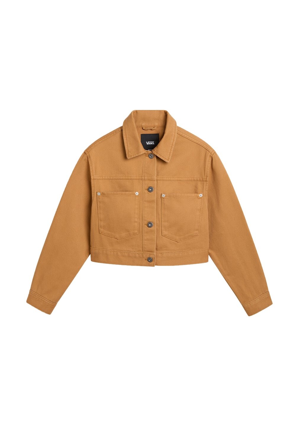 

Джинсовая куртка CROP Vans, коричневый