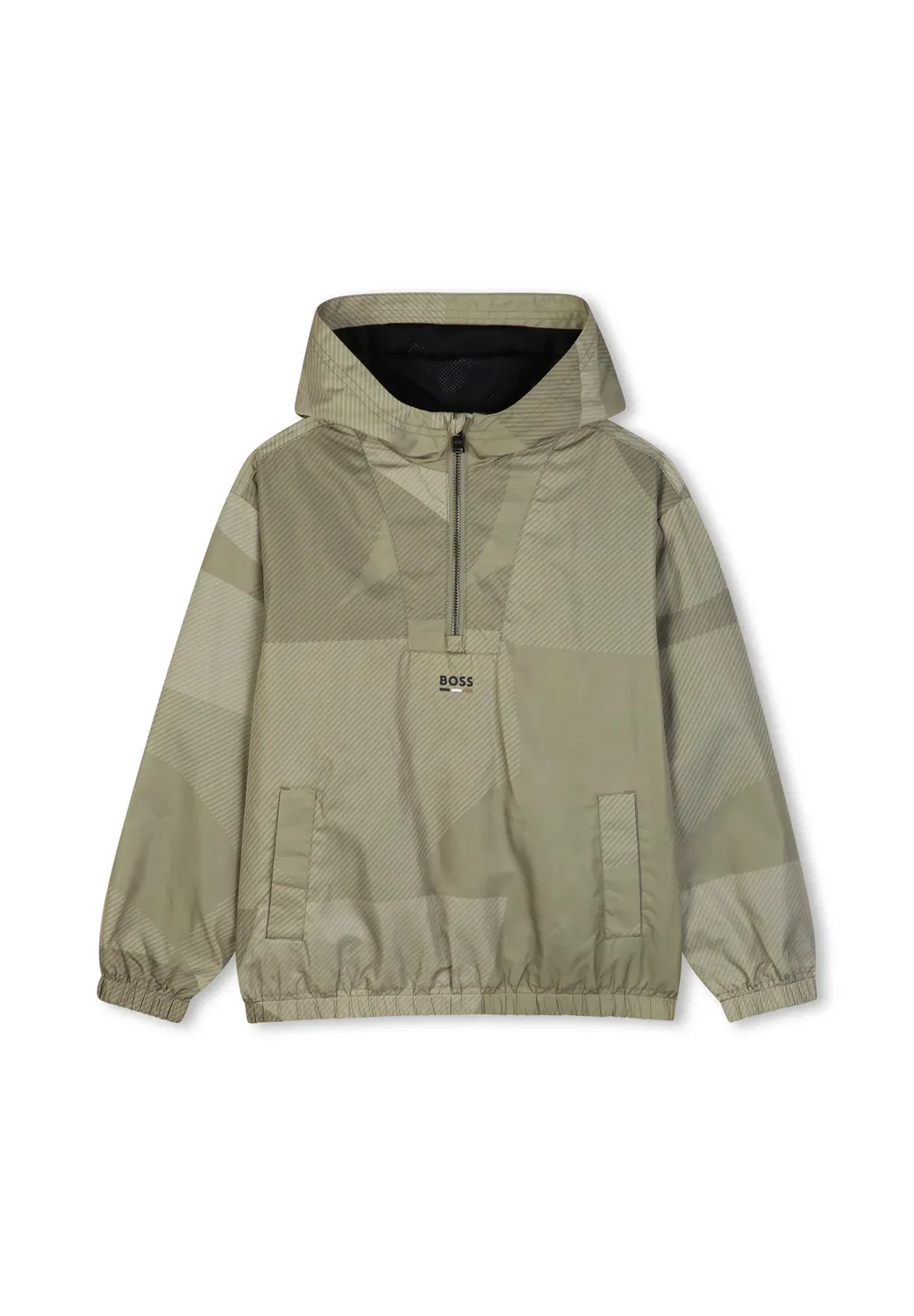 Ветровка с капюшоном для детей и подростков - худи Boss Kidswear, Elm — фото 2