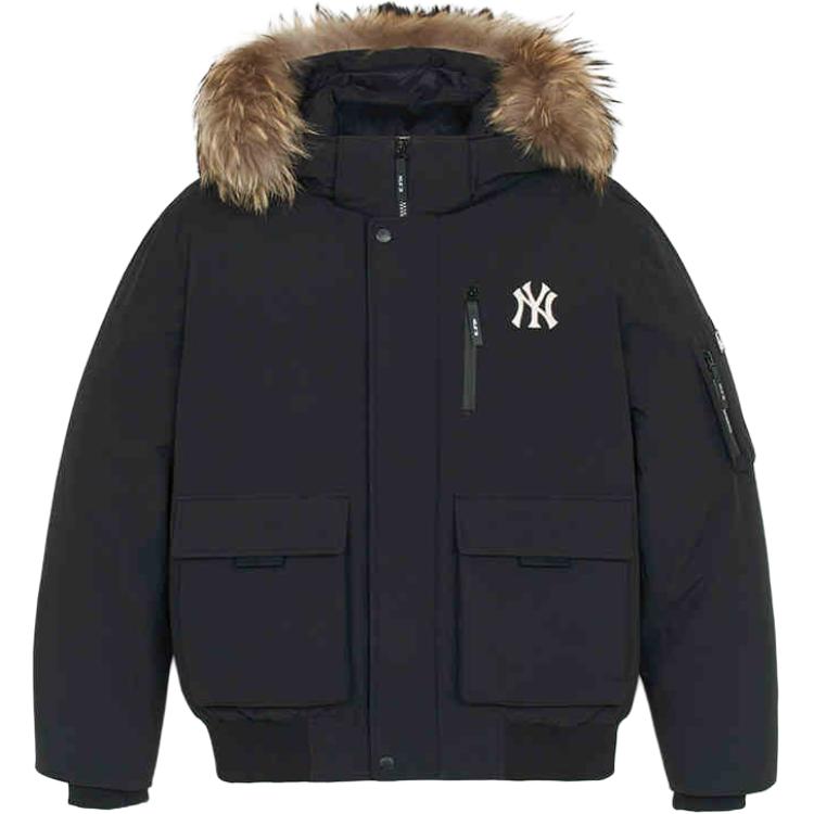 

MLB Куртка пуховая New York Yankees FW24 унисекс черная, Black
