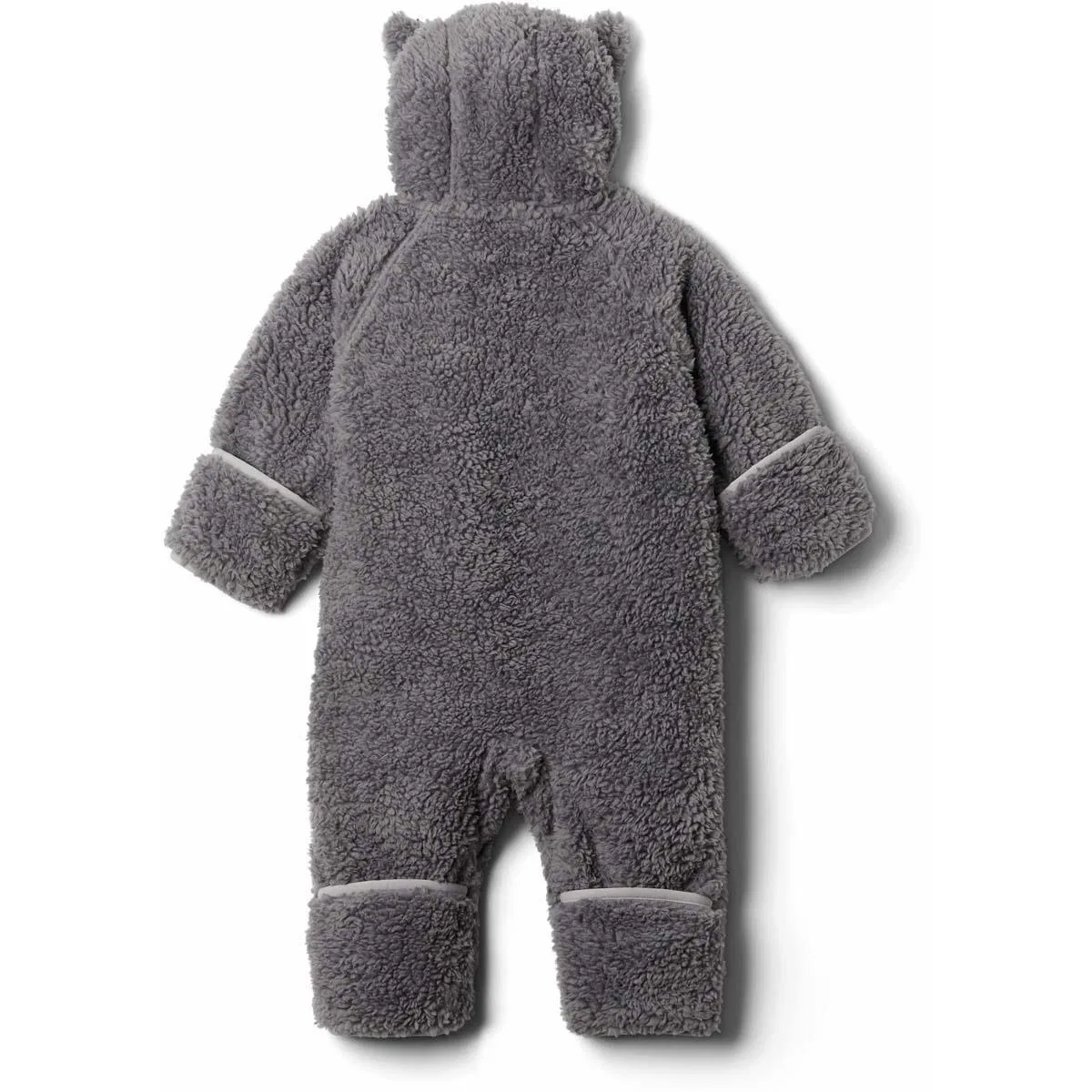 Детский комбинезон-конверт из флиса с капюшоном Columbia Foxy, City Grey — фото 2
