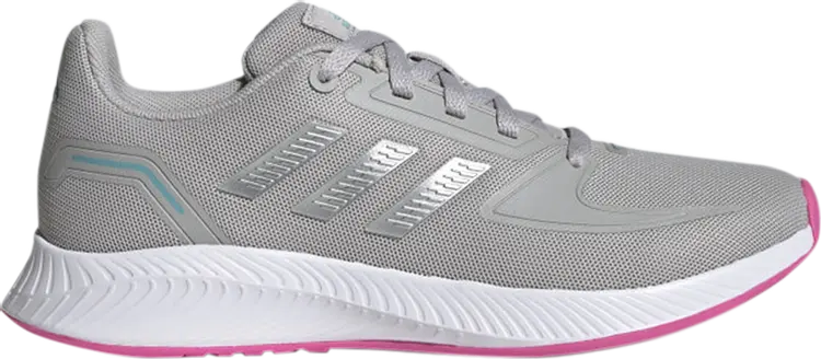 

Кроссовки Adidas Runfalcon 2.0 J 'Grey Screaming Pink', серый