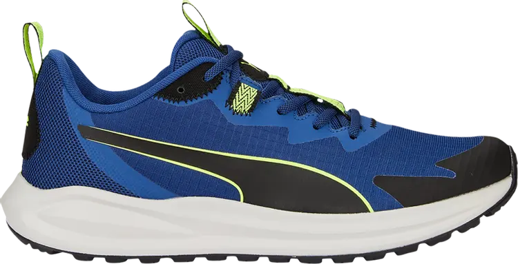 

Кроссовки Puma Twitch Runner Trail Blazing Blue Lime Squeeze, синий